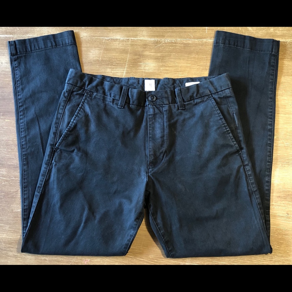 Gap Black Khaki Pants